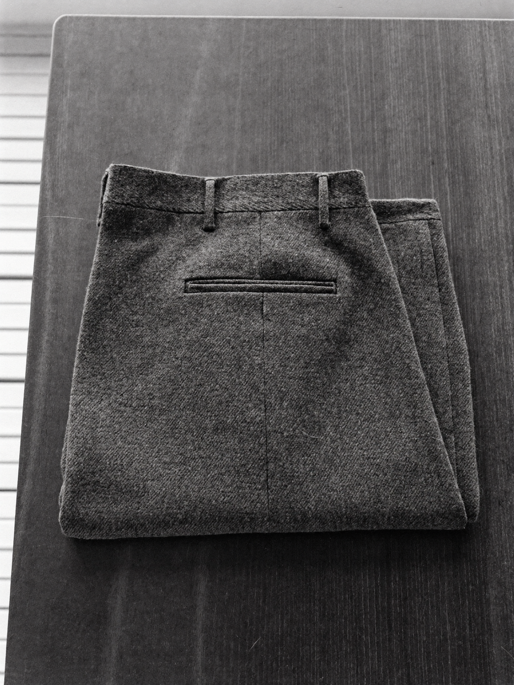 The Wool Trouser — Voss & Grey